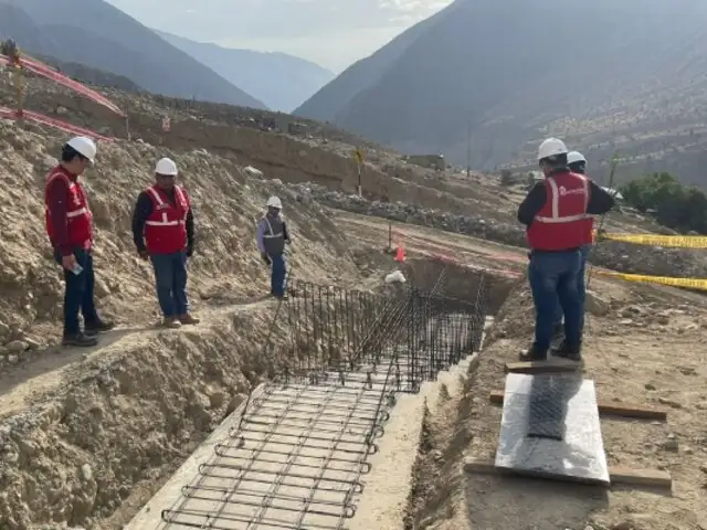 Huancavelica: proyecto 4 de defensas ribereñas del río Matagente exhibe avances