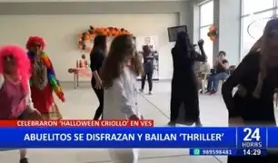 "Halloween Criollo" en VES: Abuelitos se disfrazan y bailan en villa del Adulto Mayor