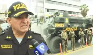 Confirman que policía resguardará las calles de La Victoria con apoyo logístico de las FF. AA.