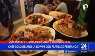 Barranquilla: Chef colombiano aprende receta peruana y conquista paladares