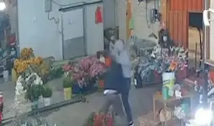 Violento asalto en Piura: delincuentes armados atacan florería y hieren a comerciante