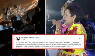 Manchay: músico de la cantante folclórica Flor Pileña muere tras recibir balazo en pleno concierto