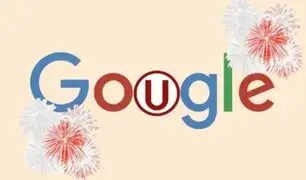 ¡Google se viste de crema! El famoso buscador también felicita a Universitario