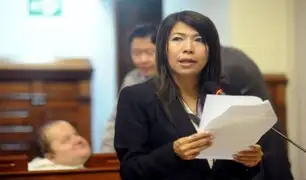 María Cordero Jon Tay: Congreso aprobó suspender a congresista por el caso 'mochasueldos'