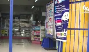 Chorrillos: farmacia fue asaltada dos veces en menos de 48 horas