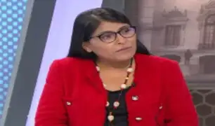 Margot Palacios: “La PNP no da con el paradero de Vladimir Cerrón porque son incapaces”