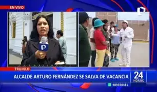 Trujillo: Arturo Fernández se salva de la vacancia por un único voto de diferencia