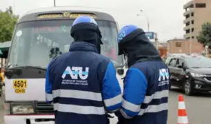 La ATU denunció penalmente a 27 agresores de 67 fiscalizadores de transporte público