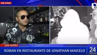 Robo en restaurante de Maicelo: boxeador señala que serenos de San Isidro no brindan seguridad