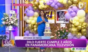 ¡Dilo Fuerte está de aniversario!: Programa conducida por Lady Guillén cumple 2 años al aire