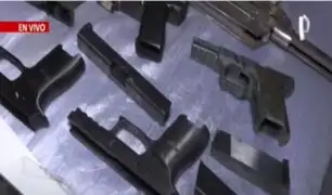 SJM: PNP interviene laboratorio de fabricación y reparación de armas de fuego
