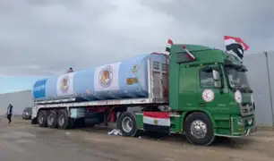 Guerra en Israel: aprueban el ingreso de camiones de combustibles para los civiles de la Franja de Gaza