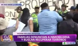 Familias se enfrentan a inmobiliaria en La Molina: A combazos intentan recuperar terrenos y losa