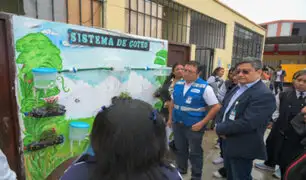 Chorrillos: Colegio ahorra casi 800 litros de agua a mes con ingenioso sistema creado por alumnos