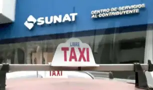 ¡Exclusivo! Sunat y los taxis: contrato de 4.5 millones de soles pasará a 9 millones en servicio de taxi