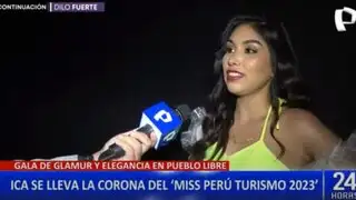 Ruth Pauta Majo es la nueva 'Miss Perú Turismo 2023'