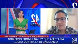 Abogada penalista Ana Hurtado opina sobre nueva ley de vigilancia electrónica para penas menores