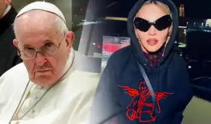 Madonna es criticada en Italia por llevar prenda con la imagen del papa Francisco