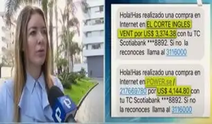 San Isidro: mujer denuncia que usaron su tarjeta para hacer compras de S/50 mil en España