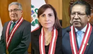 Fiscales supremos Pablo Sánchez y Juan Villena piden la renuncia de Patricia Benavides