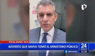 Rafael Vela sobre presuntas acusaciones en el Ministerio Público: "Ha sido tomada por mafías"
