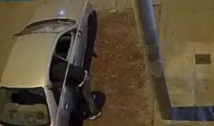Callao: hombre destroza las lunas de un vehículo con un ladrillo