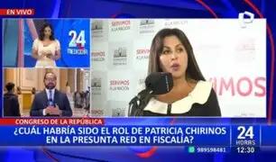 Patricia Chirinos: Evento organizado por su despacho impidió ingreso a la prensa