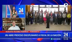 Augusto Álvarez Rodrich: "Lo que tenemos en el Ministerio Público es una bronca entre fiscales"