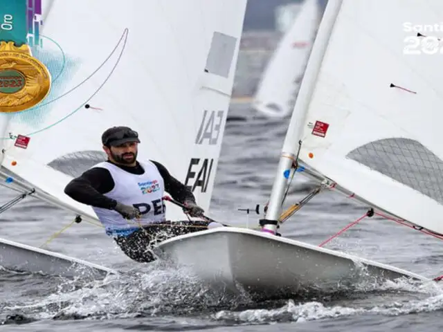 Juegos Panamericanos Santiago 2023: peruano Stefano Peschiera consigue medalla de oro en vela
