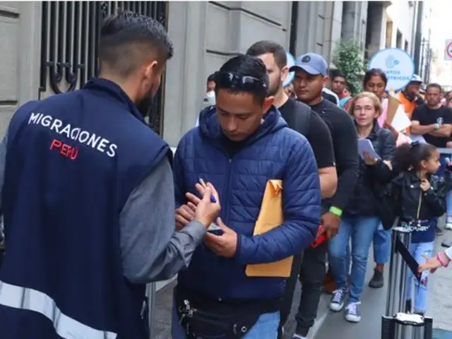 Miles de extranjeros buscan poner en orden su situación migratoria en Perú: Hoy vence el plazo
