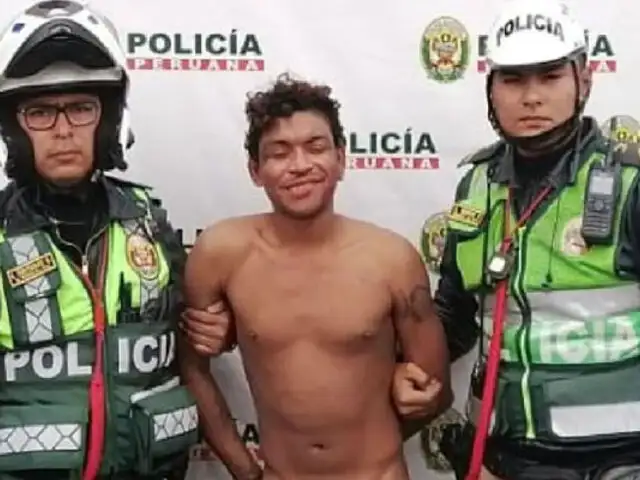Dictan prisión contra sujeto que robó moto de policía previo al partido Alianza vs Universitario