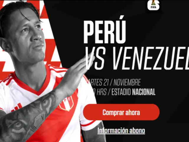 Perú vs Venezuela: inicia venta de boletos por la fecha 6 de las Eliminatorias 2026
