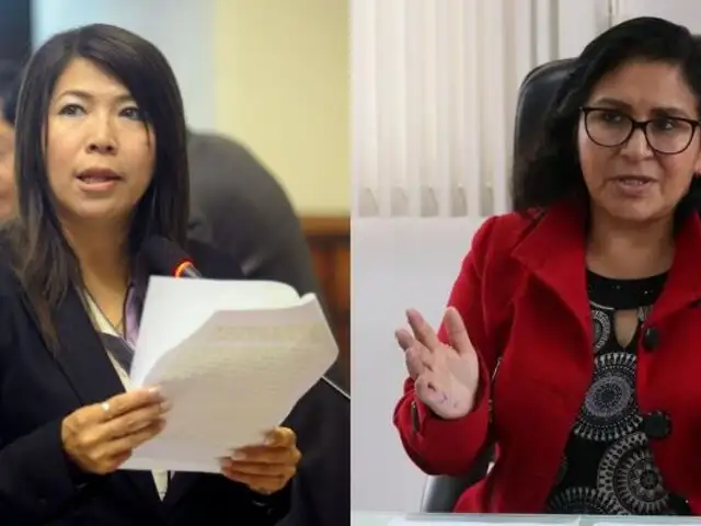 María Cordero y Katy Ugarte: Congreso evalúa hoy informes que recomiendan suspensión de las legisladoras