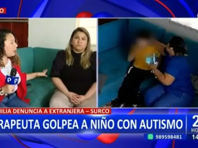¡Indignante! Terapeuta golpea a niño con autismo en Surco