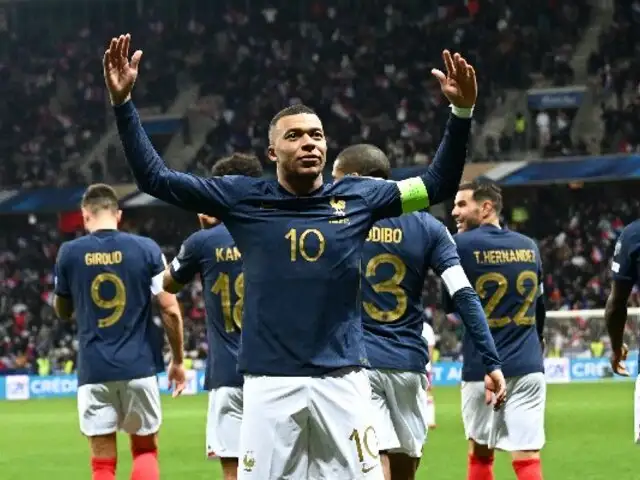 Francia humilló 14-0 a Gibraltar con un triplete de Kylian Mbappé