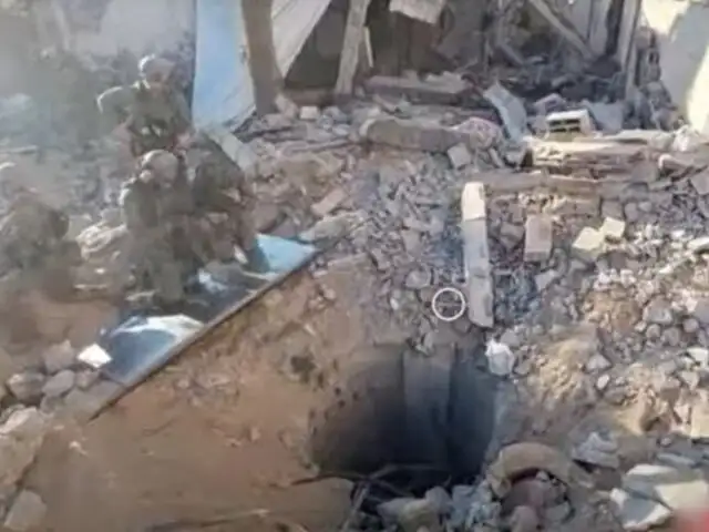 Ejército de Israel asegura haber hallado un “túnel fortificado” de Hamás bajo el hospital Al Shifa de Gaza