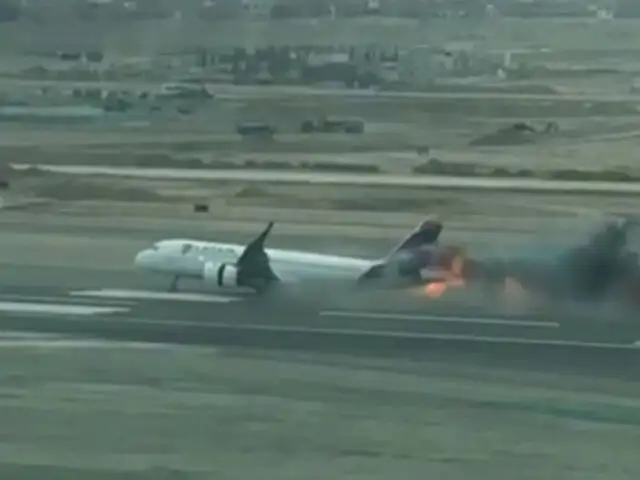 Accidente en aeropuerto Jorge Chávez: Corpac asegura que bomberos aeronáuticos no debieron ingresar a pista