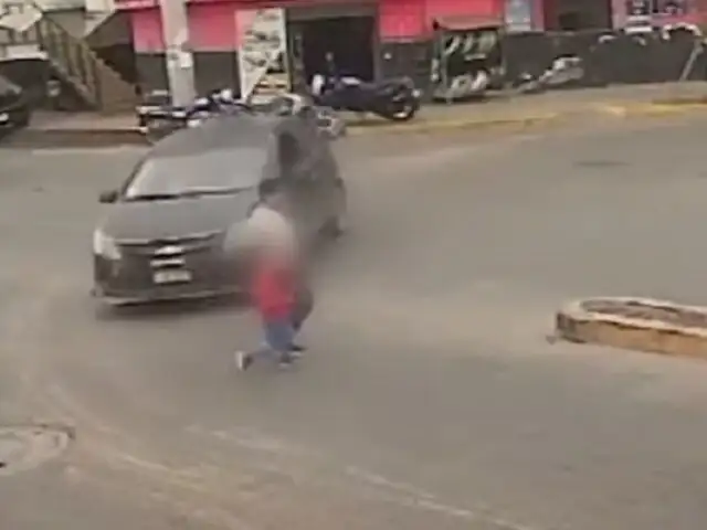 Huaura: madre e hijo son atropellados cuando intentaban cruzar la pista
