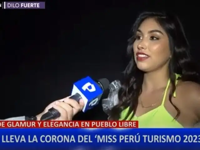 Ruth Pauta Majo es la nueva 'Miss Perú Turismo 2023'
