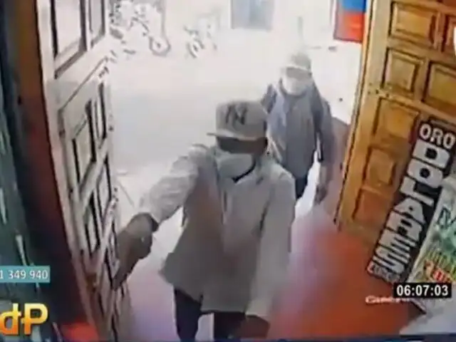 Múltiple robo en Trujillo: asaltan cinco casas de cambio al mismo tiempo y se llevan 30 mil dólares