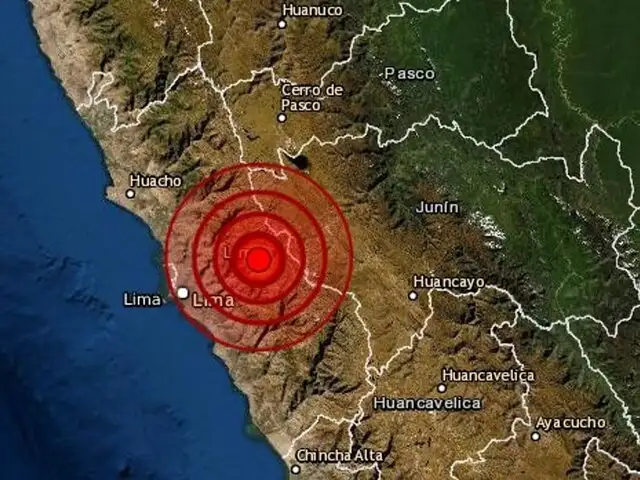Otro sismo de fuerte intensidad se siente en Lima por segundo día consecutivo