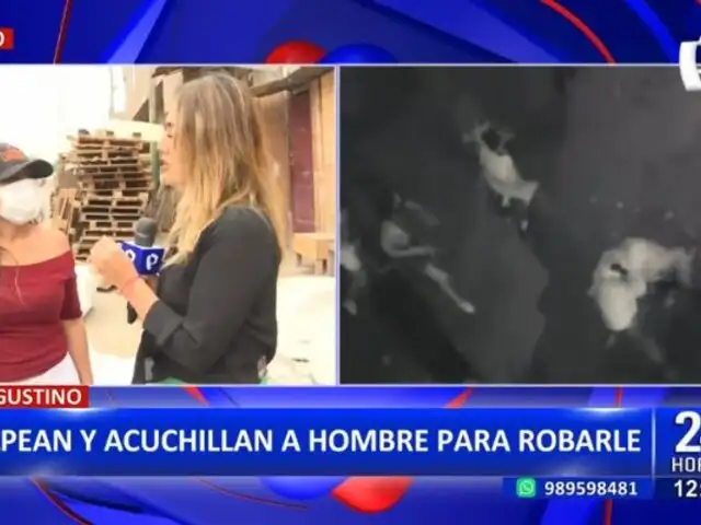 Habla la hermana de joven que fue golpeado y acuchillado por extranjeros en El Agustino