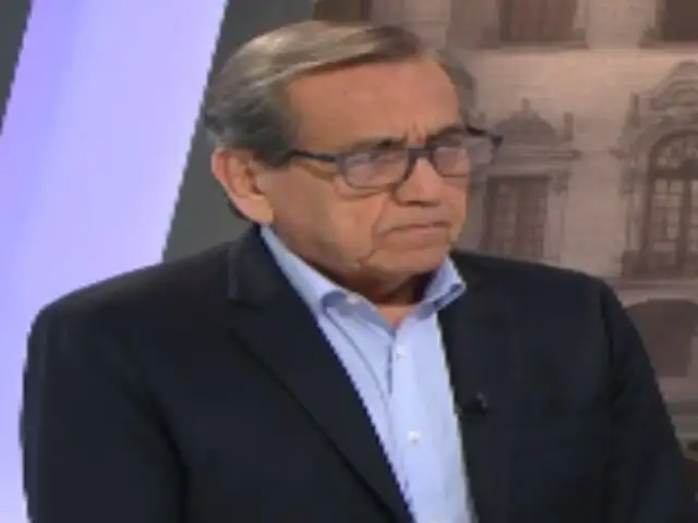 Jorge del Castillo sobre enfrentamiento entre Ejecutivo y Ministerio Público: “Lo inteligente sería buscar una solución política”