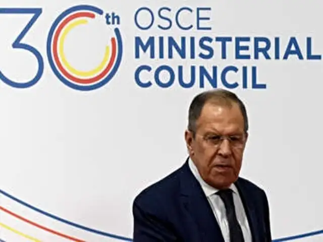 Ministro de Exteriores de Rusia: “La OSCE está al borde del precipicio”