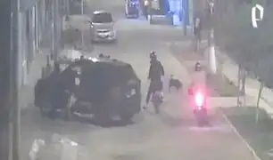 SJM: delincuentes en moto asaltan a dueño de pollería y se llevan S/ 5 mil