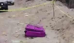 SJM: encuentran cadáver de un hombre dentro de una maleta frente al parque Huayna Cápac