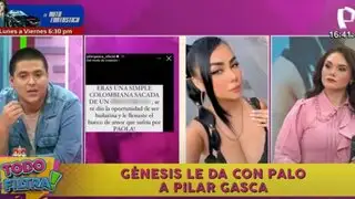 Génesis Tapia defiende a Milena Zárate ante ataques de Pilar Gasca por su físico: “Doble Moral”