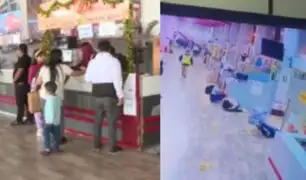 Terminal Yerbateros: cuatro delincuentes armados asaltan violentamente a pasajeros