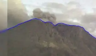 IGP: registran nuevas y leves emisiones de ceniza en el volcán Ubinas