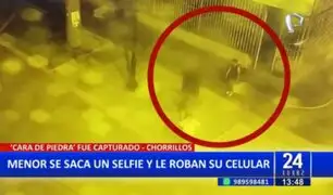 Chorrillos: Roban celular a menor cuando se tomaba una "selfie"